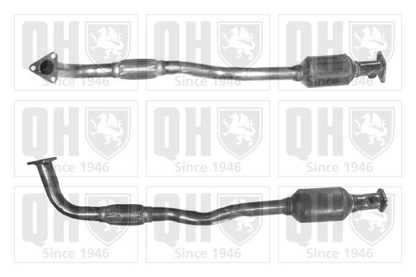 QUINTON HAZELL Katalysator QCAT91058H QUINTON HAZELL QCAT91058H Uitlaat katalysator Nubira J150 originele prijs