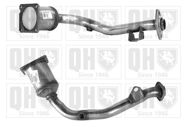 Katalysator QUINTON HAZELL QCAT91291H QUINTON HAZELL QCAT91291H: Autokatalysator Citroen C2 2010