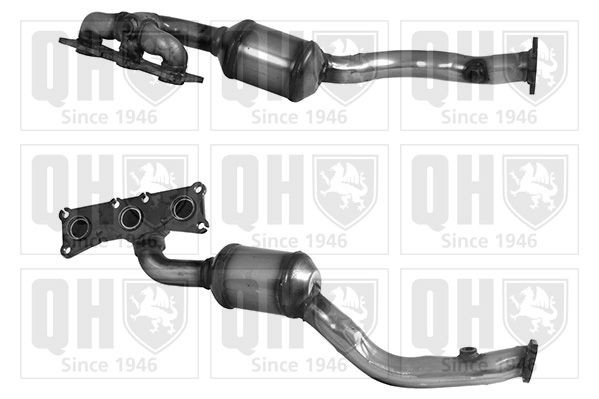 Catalizzatore QUINTON HAZELL QCAT91349H QUINTON HAZELL QCAT91349H Marmitta catalitica BMW Serie 7 2019