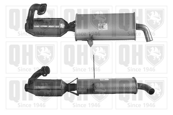 QUINTON HAZELL Katalysator QCAT91364H QUINTON HAZELL QCAT91364H Katalysator