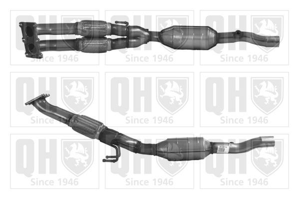 QUINTON HAZELL Katalysator QCAT91391H QUINTON HAZELL QCAT91391H Katalysator