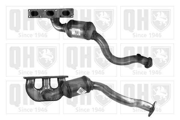 Katalysator QUINTON HAZELL QCAT91455H QUINTON HAZELL QCAT91455H Katalytisk omvandlare BMW X5 2008