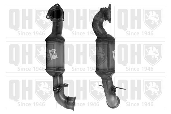 Catalyseur QUINTON HAZELL QCAT91499H QUINTON HAZELL QCAT91499H Pot catalytique SSANGYONG KORANDO 2023