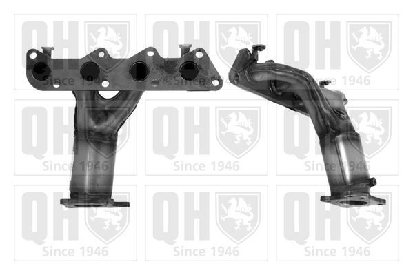 QUINTON HAZELL Katalysator QCAT91529H Vorkatalysator QUINTON HAZELL CADDY QCAT91529H günstig