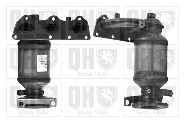 QUINTON HAZELL Catalytic converter QCAT91535H QCAT91535H QUINTON HAZELL manifold catalytic converter for LEXUS