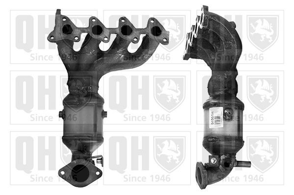 QUINTON HAZELL Katalysator QCAT91561H QUINTON HAZELL QCAT91561H originele Uitlaat katalysator FIAT CROMA prijs