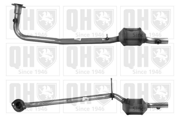 QUINTON HAZELL Katalysator QCAT91592H QCAT91592H QUINTON HAZELL Katalytisk omvandlare Renault