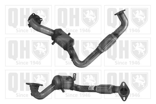 QUINTON HAZELL Katalysator QCAT91752H QUINTON HAZELL QCAT91752H Uitlaat katalysator Ford Focus 3 Station Wagon prijs