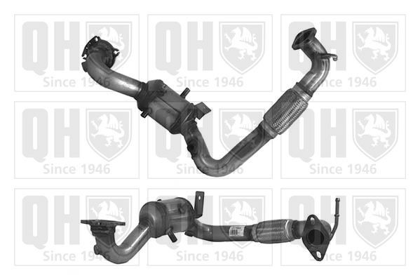 Katalysator QUINTON HAZELL QCAT91754H QUINTON HAZELL QCAT91754H: Katalysator Ford B-MAX 2020