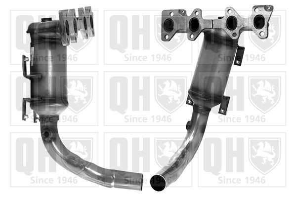 Katalysator QUINTON HAZELL QCAT91758H QUINTON HAZELL QCAT91758H Katalysator FORD KA 2016