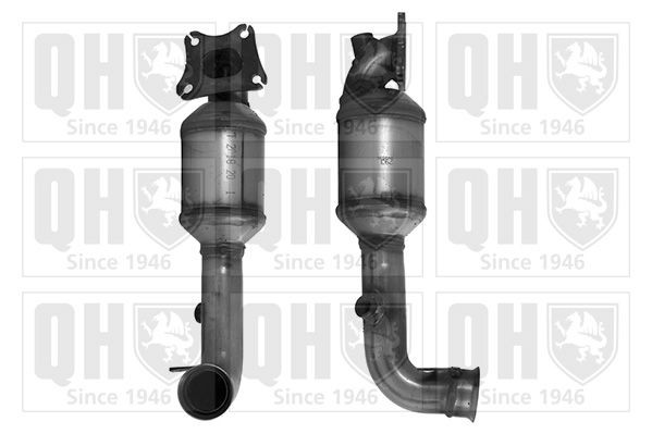 QUINTON HAZELL Katalysator QCAT91784H QUINTON HAZELL QCAT91784H Uitlaat katalysator Citroen DS3 Cabrio goedkoop