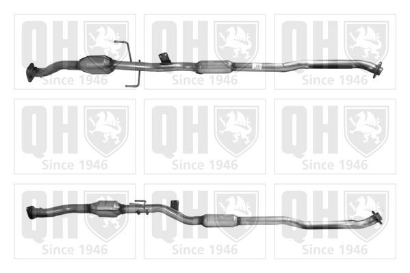 Καταλύτης QUINTON HAZELL QCAT91912H QUINTON HAZELL QCAT91912H Καταλύτες TOYOTA RAV 4 2005
