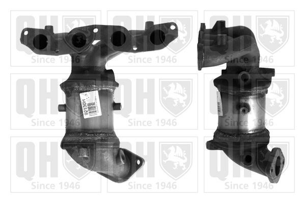 QUINTON HAZELL Katalysator QCAT92130H QUINTON HAZELL QCAT92130H Uitlaat katalysator Renault FLUENCE originele