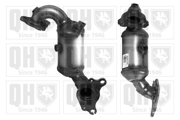 QUINTON HAZELL Catalytic converter QCAT92271H QUINTON HAZELL QCAT92271H Nissan Qashqai J11 catalytic converter cost