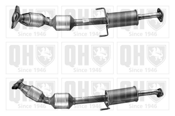 Catalyseur QUINTON HAZELL QCAT92675H QUINTON HAZELL QCAT92675H: Pot catalytique Toyota AURIS 2013