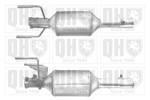 QUINTON HAZELL Hiukkassuodatin QDPF11016 Mercedes Sprinter 2t Bussi hiukkassuodatin QUINTON HAZELL QDPF11016