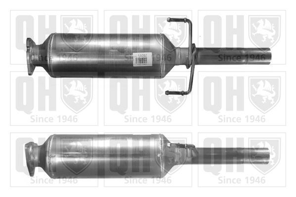 Partikelfilter QUINTON HAZELL QDPF11053 QUINTON HAZELL QDPF11053 Dieselpartikelfilter FIAT PANDA 2010