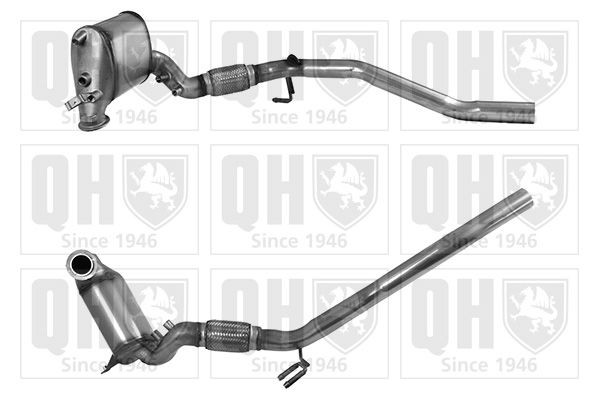 QUINTON HAZELL Rußpartikelfilter QDPF11118 QUINTON HAZELL QDPF11118 DPF VW EOS 1f7 Kosten