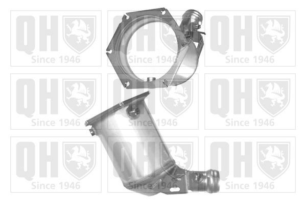 QUINTON HAZELL Partikelfilter (DPF) QDPF11138 pris Dieselpartikelfilter Mercedes-Benz W203 QDPF11138 QUINTON HAZELL