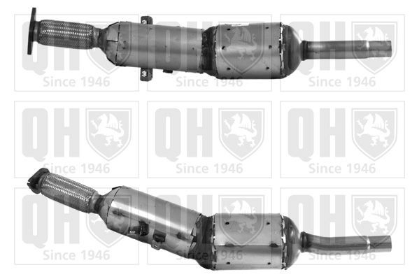 QUINTON HAZELL Partikkelfilter QDPF11179H QUINTON HAZELL QDPF11179H Dpf Renault Megane 3 Coupe billige