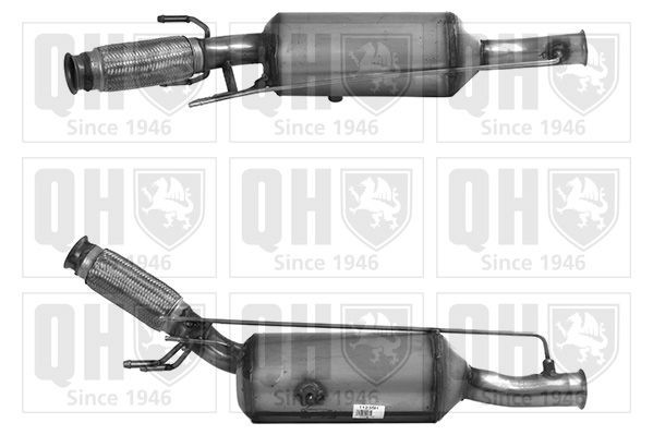 QUINTON HAZELL Kvēpu filtrs QDPF11235H QUINTON HAZELL Kvēpu filtrs RENAULT QDPF11235H