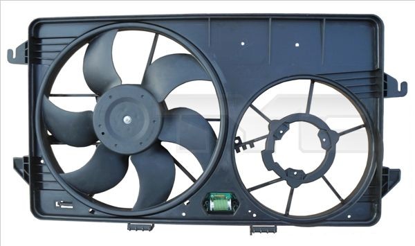 Koelventilator TYC 810-0060 TYC 810-0060 Motor ventilator FORD TRANSIT CONNECT 2002