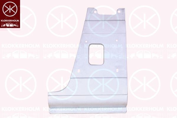 KLOKKERHOLM Sidewall 2097014 KLOKKERHOLM 2097014 VAUXHALL VX Saloon wheel arch replacement