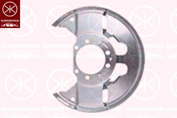 KLOKKERHOLM Dubļu sargs, Bremžu disks 5078370 KLOKKERHOLM 5078370 Bremžu disku aizsargi Saab 9-5 YS3G cena