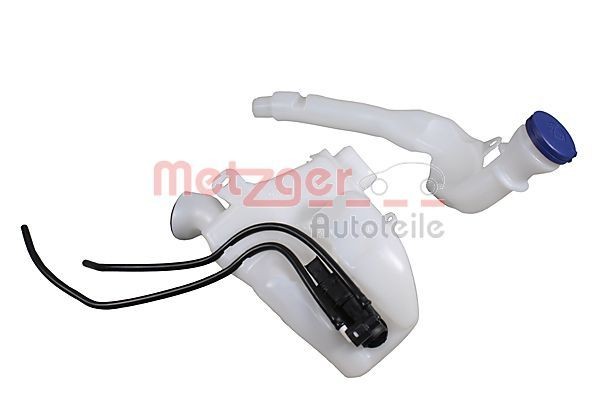 Ūdens rezervuārs, Stiklu tīrīšanas sistēma METZGER 2140408 METZGER 2140408 Stiklu tīrīšanas šķidruma tvertne CITROËN C3 2021