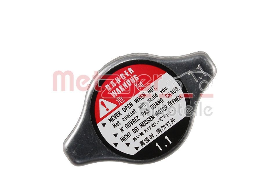 METZGER Dæksel, køler 2141069 2141069 Kølerdæksel CITROËN JUMPY METZGER