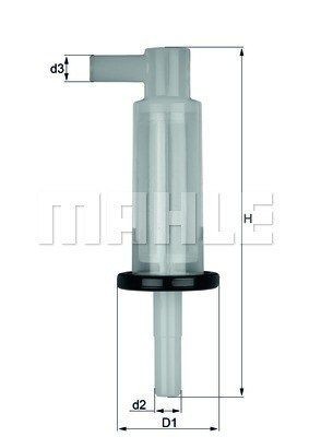 MAGNETI MARELLI Bränslefilter 154072530077 154072530077 MAGNETI MARELLI bensinfilter KIA RIO