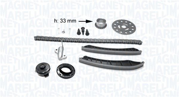 MAGNETI MARELLI Mootori keti komplekt 341500001400 341500001400 Juhtkett MERCEDES-BENZ HECKFLOSSE MAGNETI MARELLI