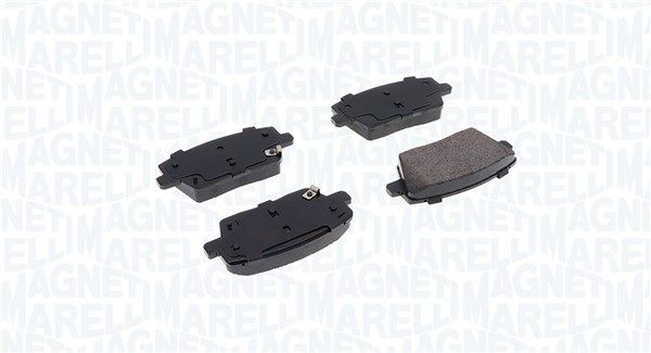MAGNETI MARELLI Brzdové doštičky/platničky 363916061239 Športové brzdové doštičky MAGNETI MARELLI Hyundai H350 363916061239