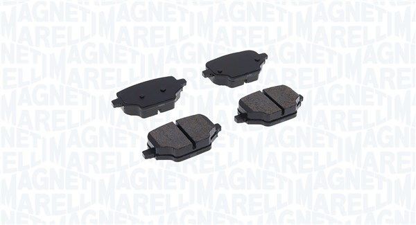 MAGNETI MARELLI Remblokken 363916061243 Remblokkenset voor schijfrem MAGNETI MARELLI EXPERT 363916061243 goedkoop