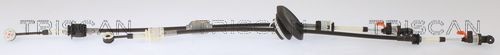 TRISCAN Cable, manual transmission 8140 28733 TRISCAN 8140 28733 Citroën C3 Pluriel gear selector cable price