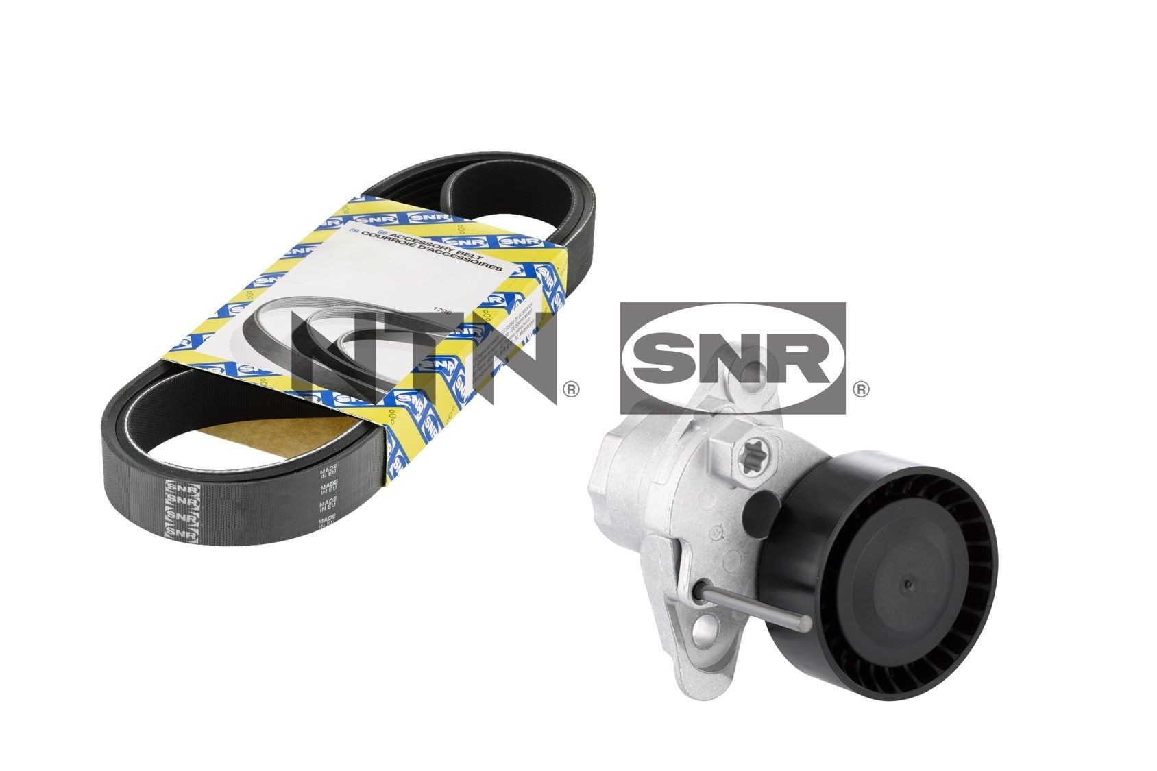 Jogo de correias trapezoidais estriadas SNR KA857.37 SNR KA857.37: Jogo de correias trapezoidais estriadas Seat LEON 2015