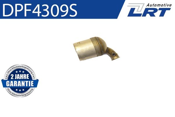 Roetfilter (DPF) LRT DPF4309S LRT DPF4309S Partikelfilter CITROËN XSARA 2005