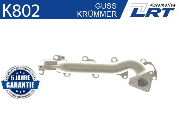 LRT Colector, sistema de escape K802 LRT K802 Coletor de escape Mercedes W211 a um preço acessível