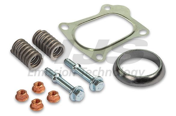 HJS Kit d'assemblage, catalyseur 82 23 9067 82 23 9067 Kit de montage ligne d'échappement RENAULT 19 HJS
