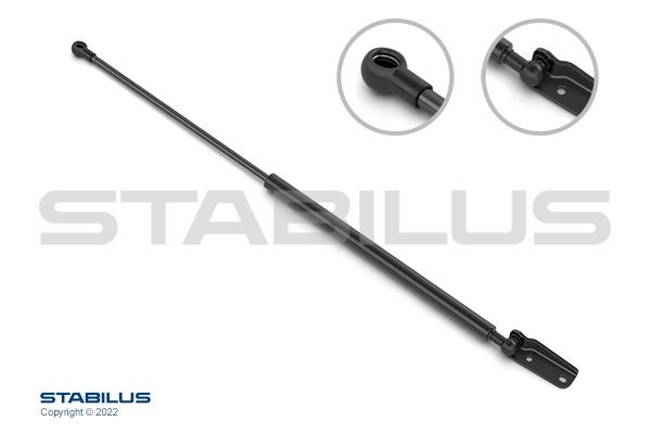 Amortecedor da mala STABILUS 734018 STABILUS LIFT-O-MAT 734018 Amortecedores de bagageira SUBARU OUTBACK 2000
