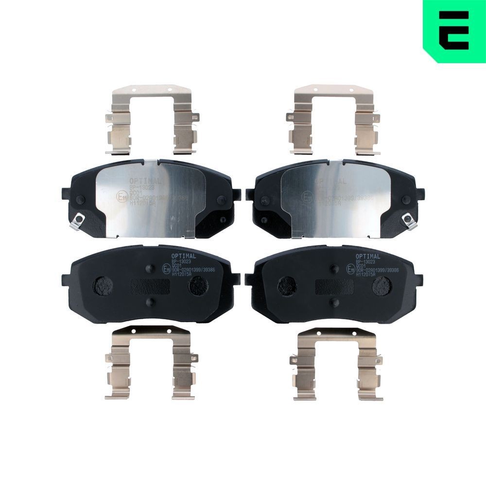 OPTIMAL Kit pastiglie freni BP-13023 Costo Pastiglie dei freni OPTIMAL HYUNDAI BP-13023