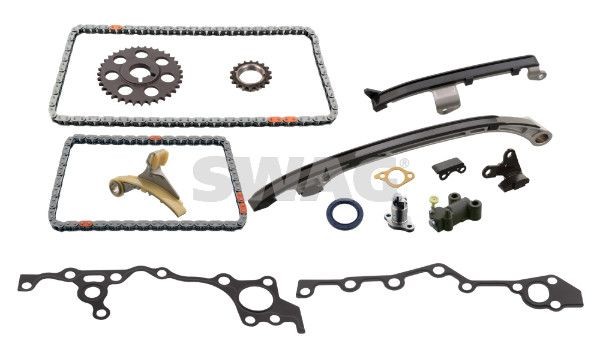 Distributiekettingset SWAG 33 10 7433 SWAG 33 10 7433 Distributiekettingset TOYOTA LAND CRUISER 2000