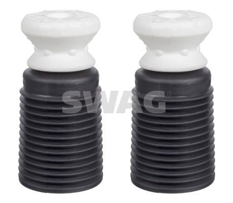 Støvkappe, støtdemper SWAG 33 10 8370 SWAG 33 10 8370: Støtdemper mansjett & anslagsbuffer fjæring BMW 6-serie 2018