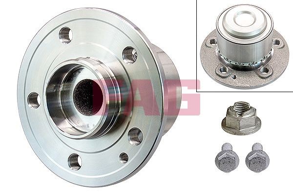FAG Wiellagerset 713 6683 00 FAG 713668300 Wielnaven Fiat STILO originele
