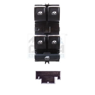 MEAT & DORIA Lüliti, aknatõstuk 26638 MEAT & DORIA 26638 Klaasitõstuki lüliti VW Passat B8 Alltrack hind