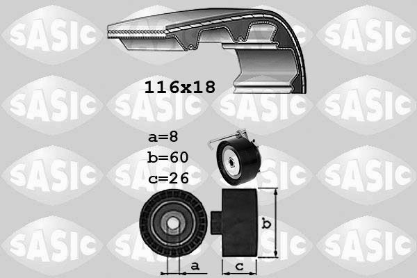 SASIC Kamremssats 1756090 1756090 SASIC kamremssats FORD KUGA