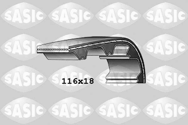 SASIC Registerrem 1766072 Tannreim SASIC Suzuki GRAND VITARA 1766072