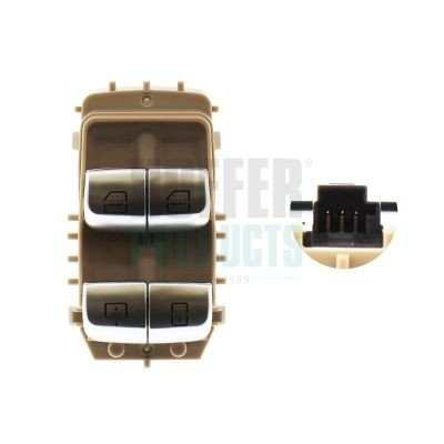 HOFFER Διακόπτης, γρύλος παραθύρου 2106693 2106693 HOFFER Διακόπτες ηλεκτρικών παραθύρων αυτοκινήτων Peugeot φθηνά
