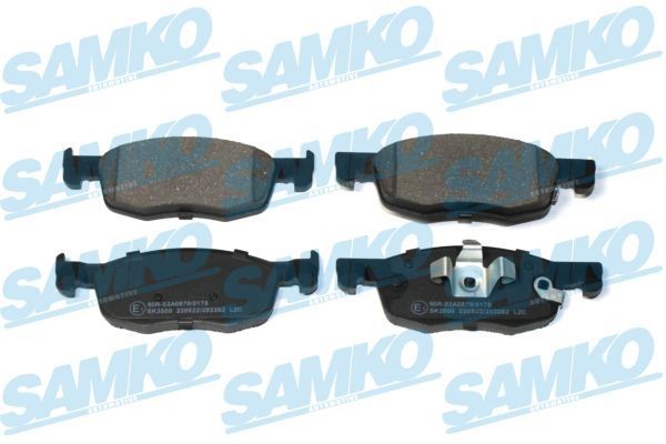 SAMKO Bremseklosser 5SP2262 SAMKO 5SP2262 Bremseklosser TOYOTA Aygo X (AB70) til en fordelagtig pris