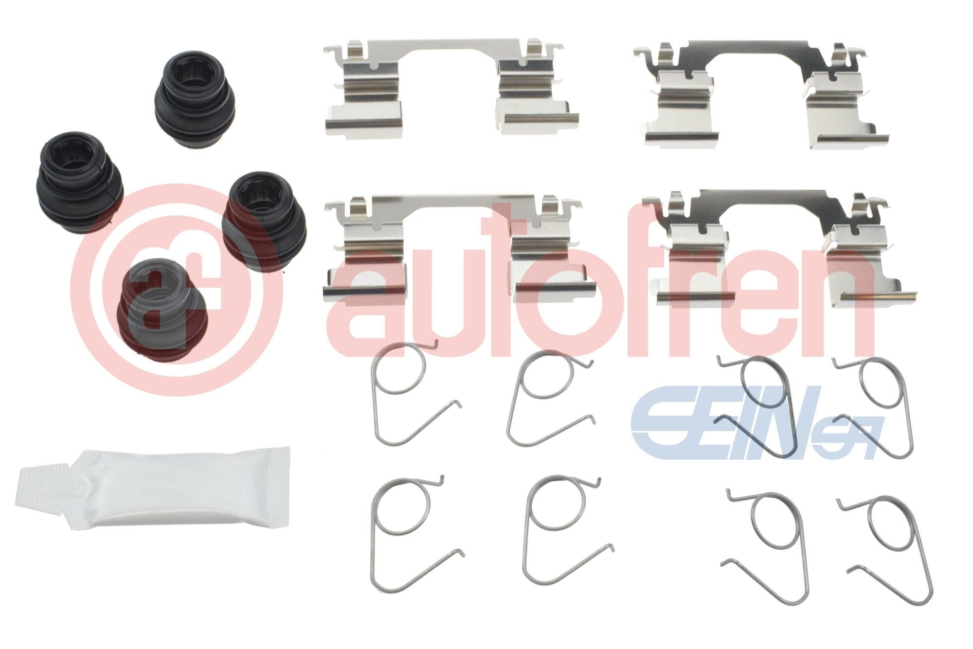 AUTOFREN SEINSA Monteringssett, bremseklosser D43161A D43161A Tibehørsett, skivebremse belegg NISSAN SUNNY AUTOFREN SEINSA